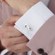 Geoeg Jensen Mens Classic Silver Infinity Cufflinks