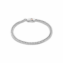 Clogau Tree of Life Insignia Sterling Silver Curb Chain Bracelet