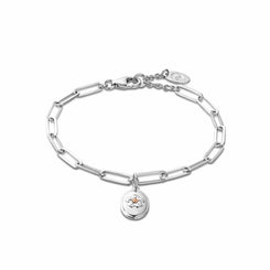 Clogau Sterling Silver Forget Me Not Bracelet