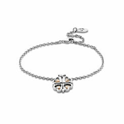 Clogau Tree of Life Sterling Silver Heart Bracelet