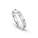 Clogau Insignia Sterling Silver Slim Band Ring