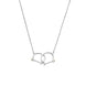 Clogau Royal Sterling Silver Stirrup Necklace