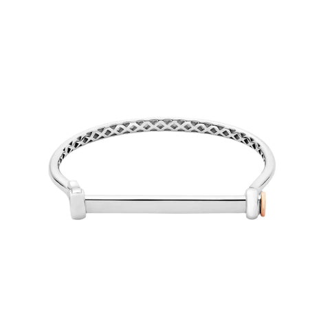 Clogau Royal Sterling Silver Stirrup Bangle