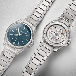 Oris ProPilot X Calibre 400 Blue Watch with titanium strap, titanium case