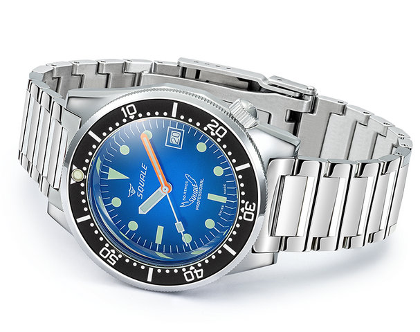 Squale 1521 Blue Ray Bracelet Watch