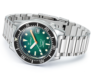 Squale 1521 Green Ray Bracelet Watch