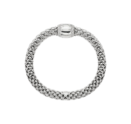 Fope 18ct White Gold 1.07ct Diamond Love Nest Flex'it Bracelet