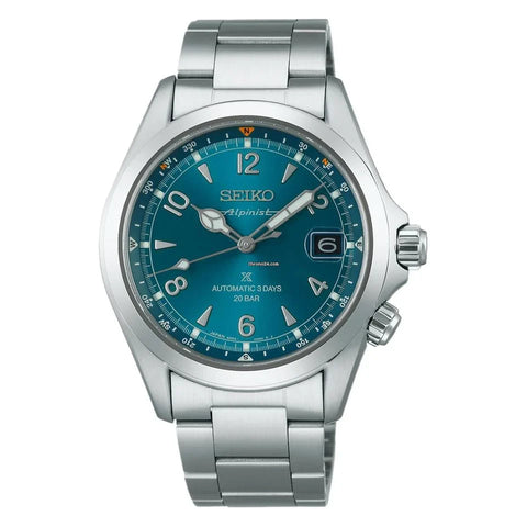 Seiko Prospex Alpinist Land 39.5mm Mens Watch Blue