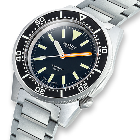 Squale 1521 Militaire Blasted Bracelet Watch