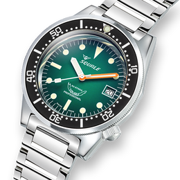 Squale 1521 Green Ray Bracelet Watch