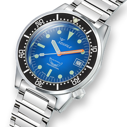Squale 1521 Blue Ray Bracelet Watch
