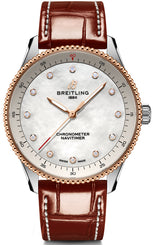 Breitling Watch Navitimer 32 Steel & 18k Red Gold U77320E61A1P1