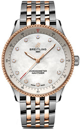 Breitling Watch Navitimer 32 Steel & 18k Red Gold U77320E61A1U1