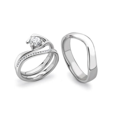 Rebecca Sellors Platinum Diamond Tri Set R1160 