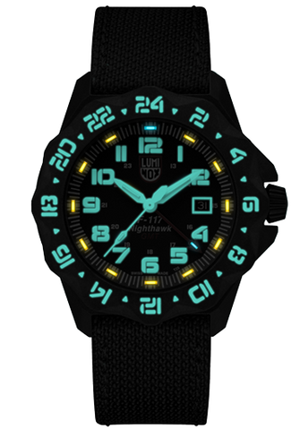 Luminox F117 Nighthawk 6440 Series Watch XA.6441 - detail view