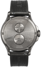 U-Boat Darkmoon Imperial Blue SS Watch