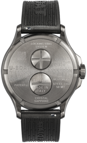 U-Boat Darkmoon Imperial Blue SS Watch