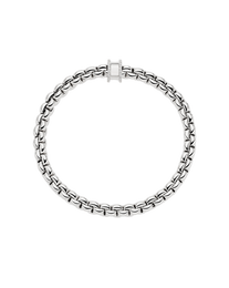 Fope 18ct White Gold 0.17ct Diamond Pavé Flex'it Bracelet