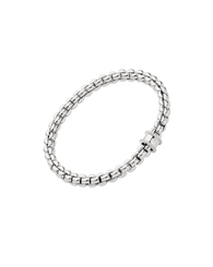 Fope 18ct White Gold 0.17ct Diamond Pavé Flex'it Bracelet