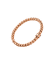 Fope 18ct Rose Gold 0.17ct Diamond Pavé Flex'it Bracelet
