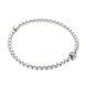 Fope Eka Tiny 18ct White Gold 0.19ct Diamond Bracelet, 733B/PAVE.