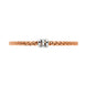 Fope Eka Tiny 18ct Rose Gold 0.16ct Diamond Bracelet 739B/BBR