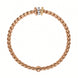 Fope Eka Tiny 18ct Rose Gold Bracelet, 739B.