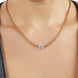 Fope Eka 18ct Rose Gold 0.15ct Diamond Necklace, 754C/BBR.