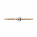 Fope Eka 18ct Rose Gold 0.15ct Diamond Bracelet, 754B/BBR.