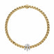 Fope Eka 18ct Yellow Gold 0.15ct Diamond Bracelet, 754B/BBR.