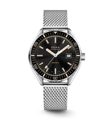 Doxa Sub 200 II Sharkhunter Black Bezel Bracelet Watch