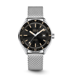 Doxa Sub 200 II Sharkhunter Black Bezel Bracelet Watch