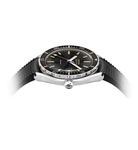 Doxa Sub 200 II Sharkhunter Black Rubber Strap  Watch