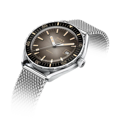 Doxa Sub 200 II Sharkhunter Vintage Black Bezel Bracelet Watch