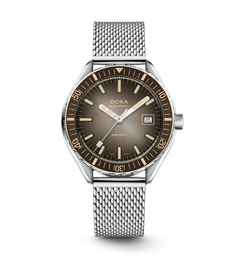 Doxa Sub 200 II Sharkhunter Vintage Grey Bezel Bracelet Watch