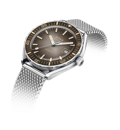 Doxa Sub 200 II Sharkhunter Vintage Grey Bezel Bracelet Watch