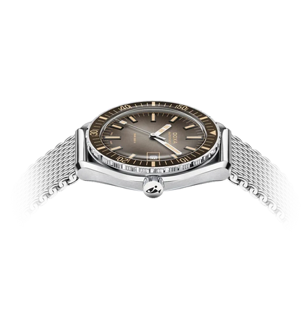 Doxa Sub 200 II Sharkhunter Vintage Grey Bezel Bracelet Watch