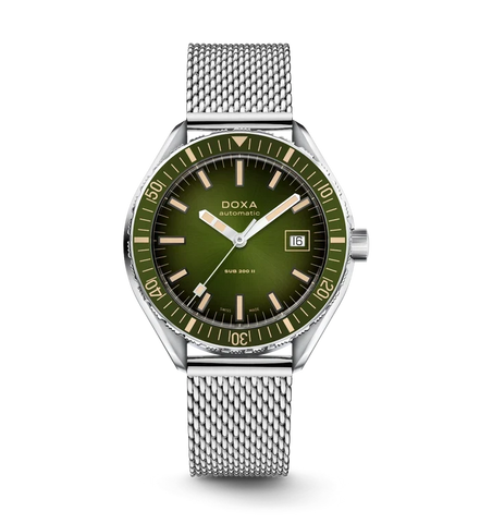 Doxa Sub 200 II Sea Emerald Bracelet Watch
