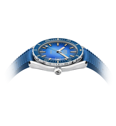 Doxa Sub 200 II Caribbean Blue Rubber Strap  Watch
