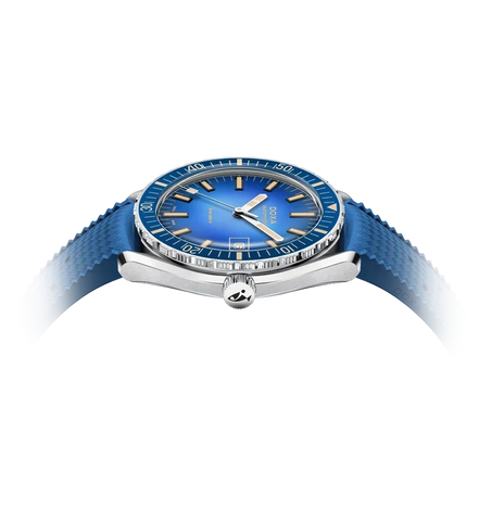 Doxa Sub 200 II Caribbean Blue Rubber Strap  Watch