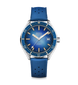 Doxa Sub 200 II Caribbean Blue Rubber Strap  Watch
