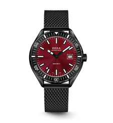 Doxa Sub 200 II Redcoral DLC-Coated Stainless Steel Watch
