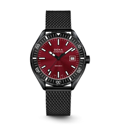 Doxa Sub 200 II Redcoral DLC-Coated Stainless Steel Watch