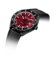 Doxa Sub 200 II Redcoral Rubber Strap Black Watch