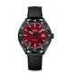 Doxa Sub 200 II Redcoral Rubber Strap Black Watch