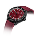 Doxa Sub 200 II Redcoral Rubber Strap Red Watch