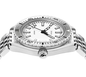 Doxa Sub 200 Whitepearl Stainless Steel Bracelet Watch