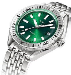 Doxa Sub 200 Sea Emerald Stainless Steel Bracelet Watch