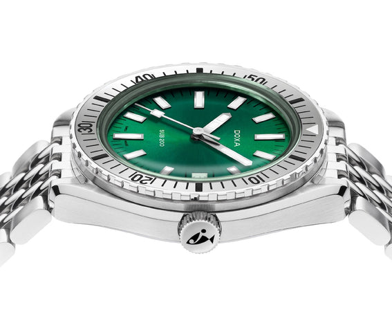 Doxa Sub 200 Sea Emerald Stainless Steel Bracelet Watch product image