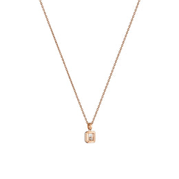 Chopard Happy Diamonds 18ct Rose Gold 0.05ct Diamond Necklace